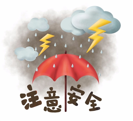 臺風(fēng)暴雨高溫天氣注意安全