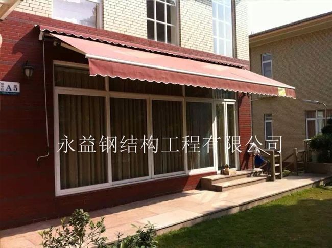 曲臂遮陽篷 大型推拉雨蓬移動(dòng)倉庫帳蓬 東莞廠家定制戶外工地伸縮折疊活動(dòng)遮陽棚