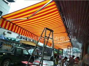 東莞定制推拉雨棚倉庫推拉蓬大型物流移動(dòng)推拉棚排檔推拉篷戶外帳篷 曲臂遮陽篷