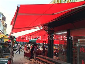 東莞廠家定做推拉蓬大型倉(cāng)庫(kù)雨蓬伸縮籃球場(chǎng)工地臨時(shí)活動(dòng)棚停車遮陽(yáng)雨棚